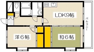 グリーンパーク橋本の物件間取画像